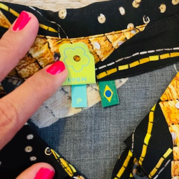 LONG SLEEVE PRINTED SHIRT FROM FARM RIO - Picture 2 of 3